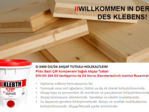 D-3400 D3/D4 Ahşap Tutkalı-Holzkaltleim